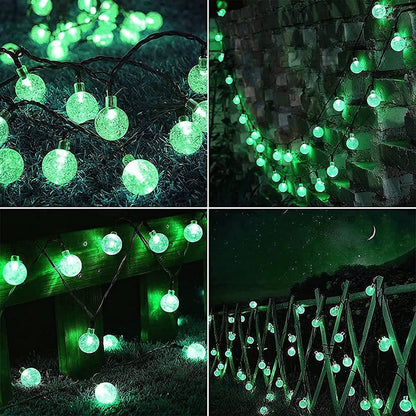 Lezonic Solar Fairy Lights Outdoor – 50 LED Waterproof String Lights