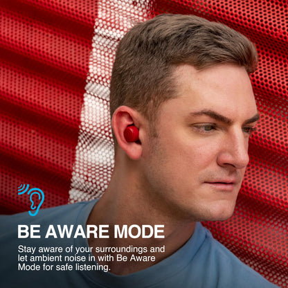 JLab Go Air Pop+ True Wireless Earbuds – Bluetooth Earphones with 35H Playtime, USB-C Charging Case, EQ3 Sound & Multipoint, Black