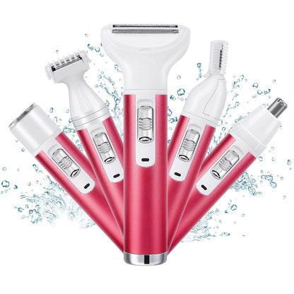 ACWOO Cordless 4 in 1 Electric Lady Shaver