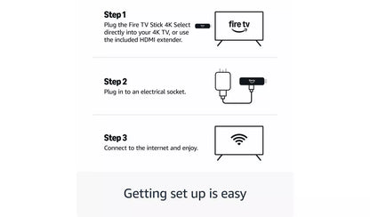Amazon Fire TV Stick 4K Select (newest gen), start streaming in 4K