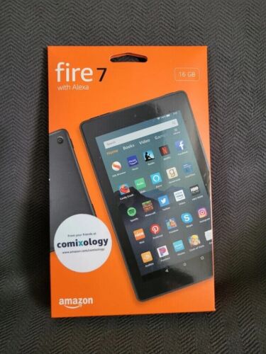Amazon Fire 7 Tablet (9th Generation) 16GB, Quad-Core Wi-Fi, 7in - Black