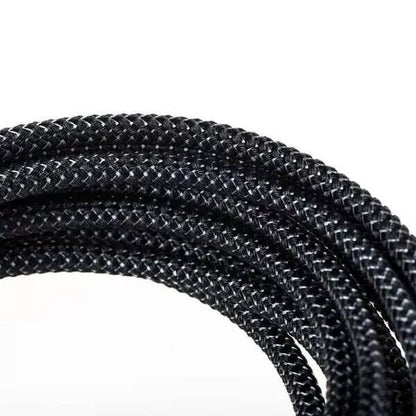 Budi USB-C toUSB-C Reversible Aluminium Shell Braided Cable PD 65W 2M 6.6F Black