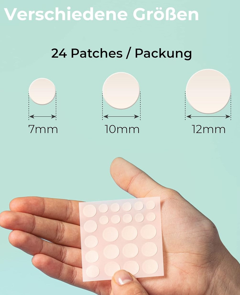 COSRX Master Patch Original Fit (24 Count (Pack of 1), 24) Dermatologist Tested