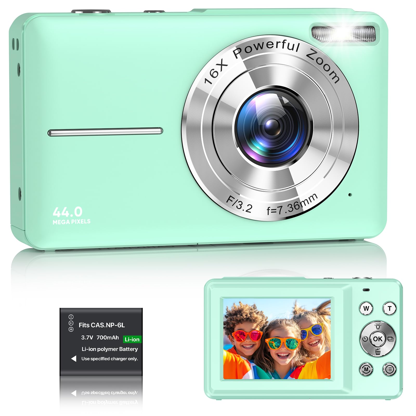 Digital Camera 1080P FHD Compact Digital Camera 