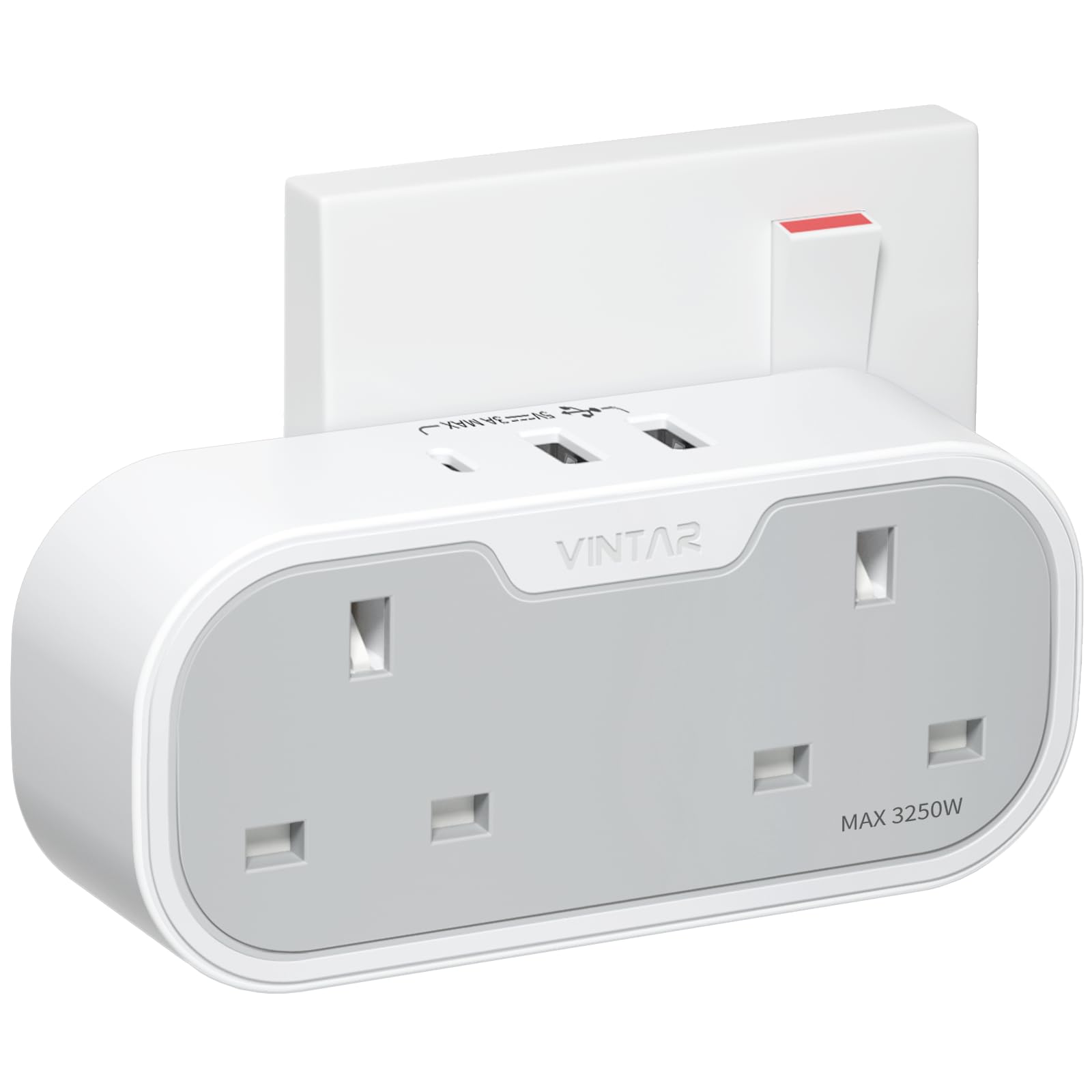 Double Plug Adaptor
