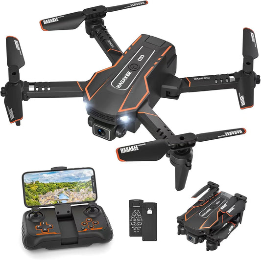 Mini Drone with Camera for Kids and Adults, 1080 HD FPV Foldable Quadcopter Q10