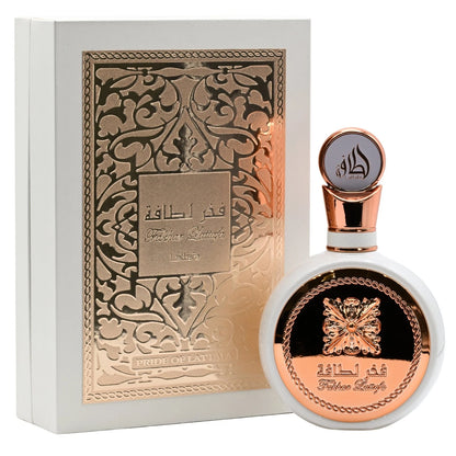 Fakhar Lattafa EAU DE PARFUM VAPORISATEUR NATURAL SPRAY For Women 100 Ml.e