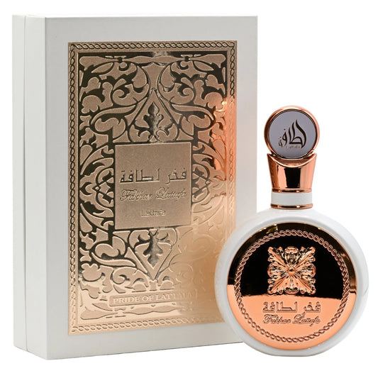Fakhar Lattafa EAU DE PARFUM VAPORISATEUR NATURAL SPRAY For Women 100 Ml.e