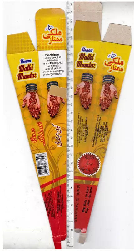 Henna Malki Mumtaz Mehndy . Made in Pakistan 40gm