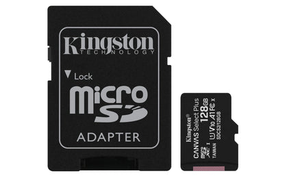 Kingston Canvas Select Plus microSD Card SDCS2/128 GB Class 10