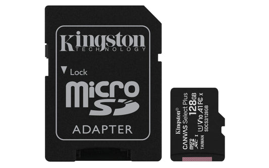 Kingston Canvas Select Plus microSD Card SDCS2/128 GB Class 10