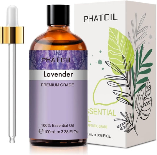 Lavender Essential Oil 100MLPHATOIL, Pure Premium Grade Lavender Essential Oils