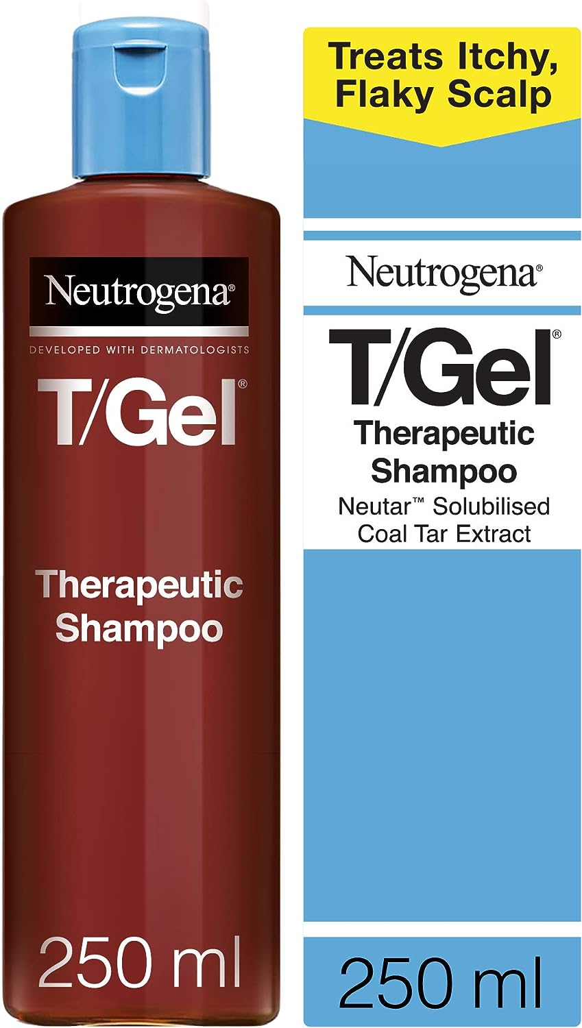 Neutrogena T/Gel Therapeutic Shampoo Itchy Scalp and Dandruff Treatment 250ml