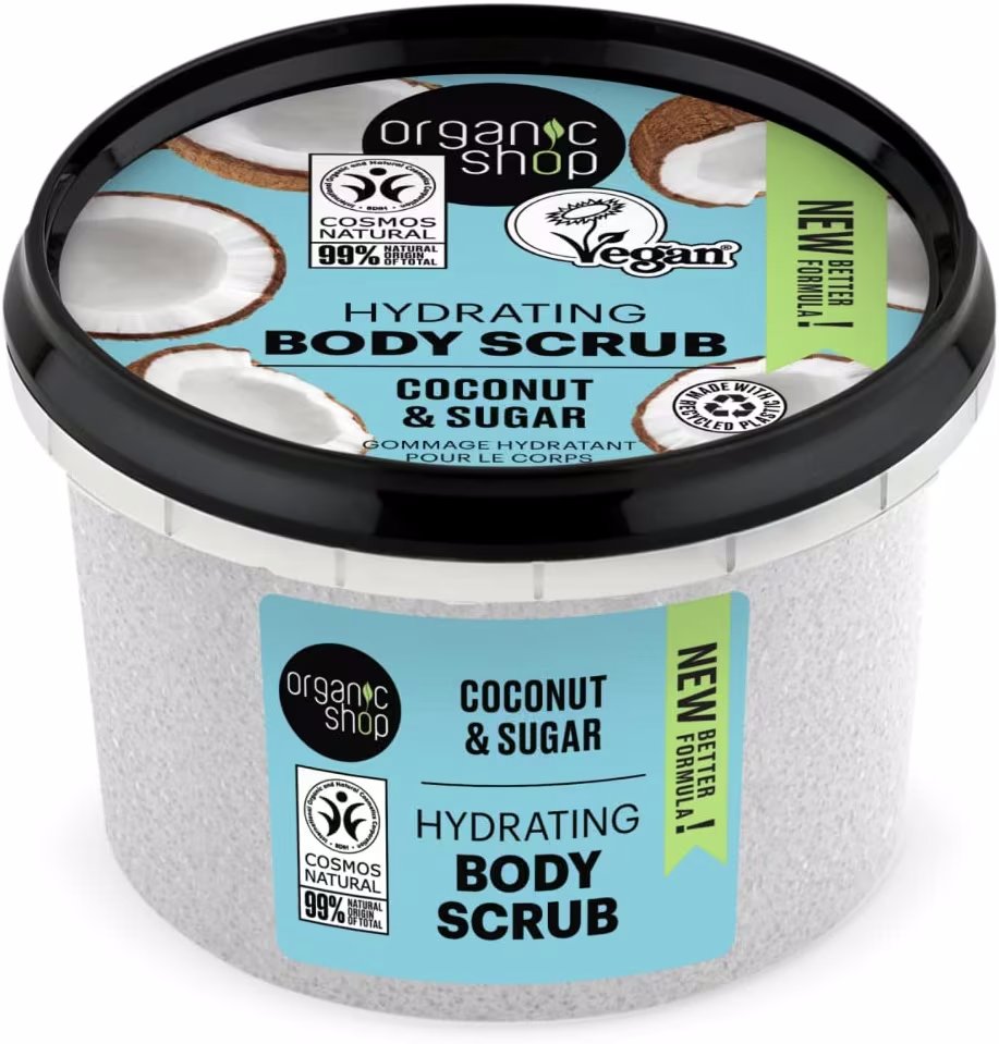 Organic Shop Hydrating Body Scrub Coconut 250ml