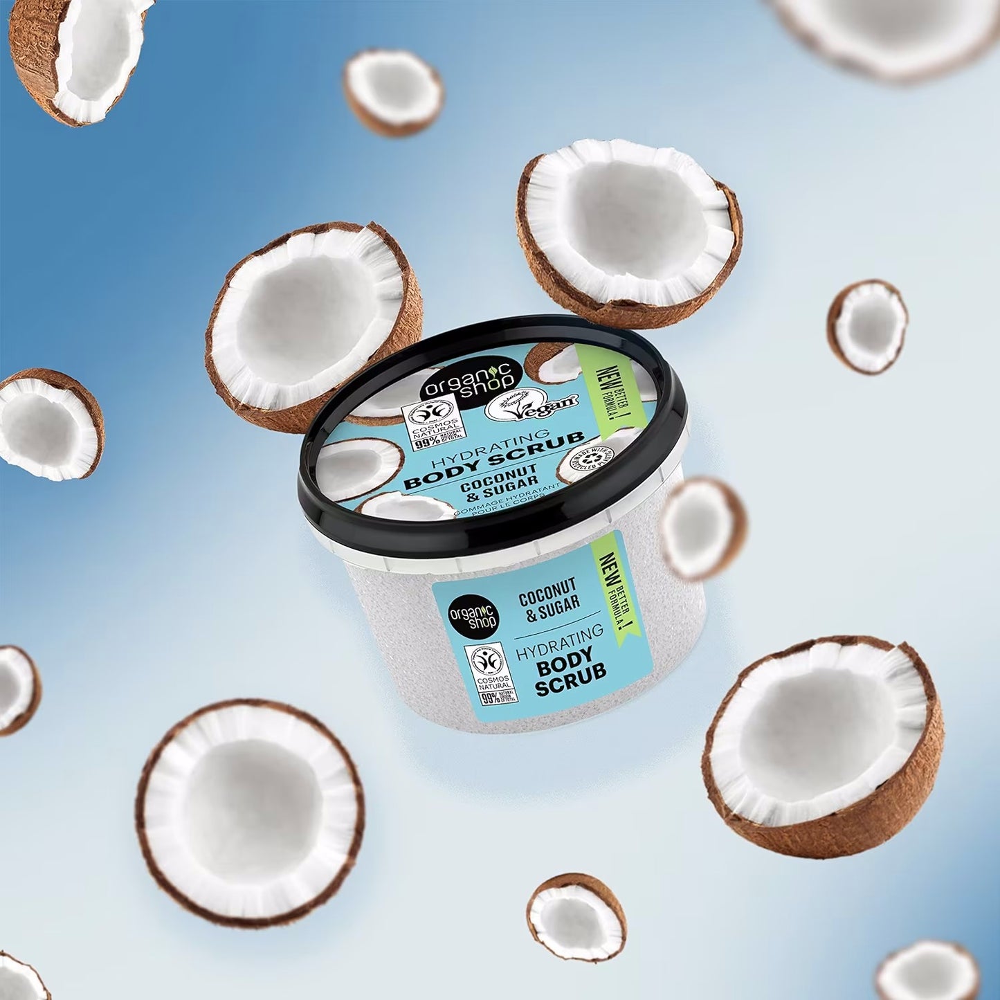 Organic Shop Hydrating Body Scrub Coconut 250ml