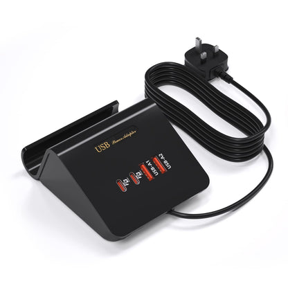 Qurzou USB Charging Station 25W USB Fast Charger Plug,Multi USB Wall Charger for iPhone 15/14/13/12,Samsung Galaxy S23/S22/S21,Android etc