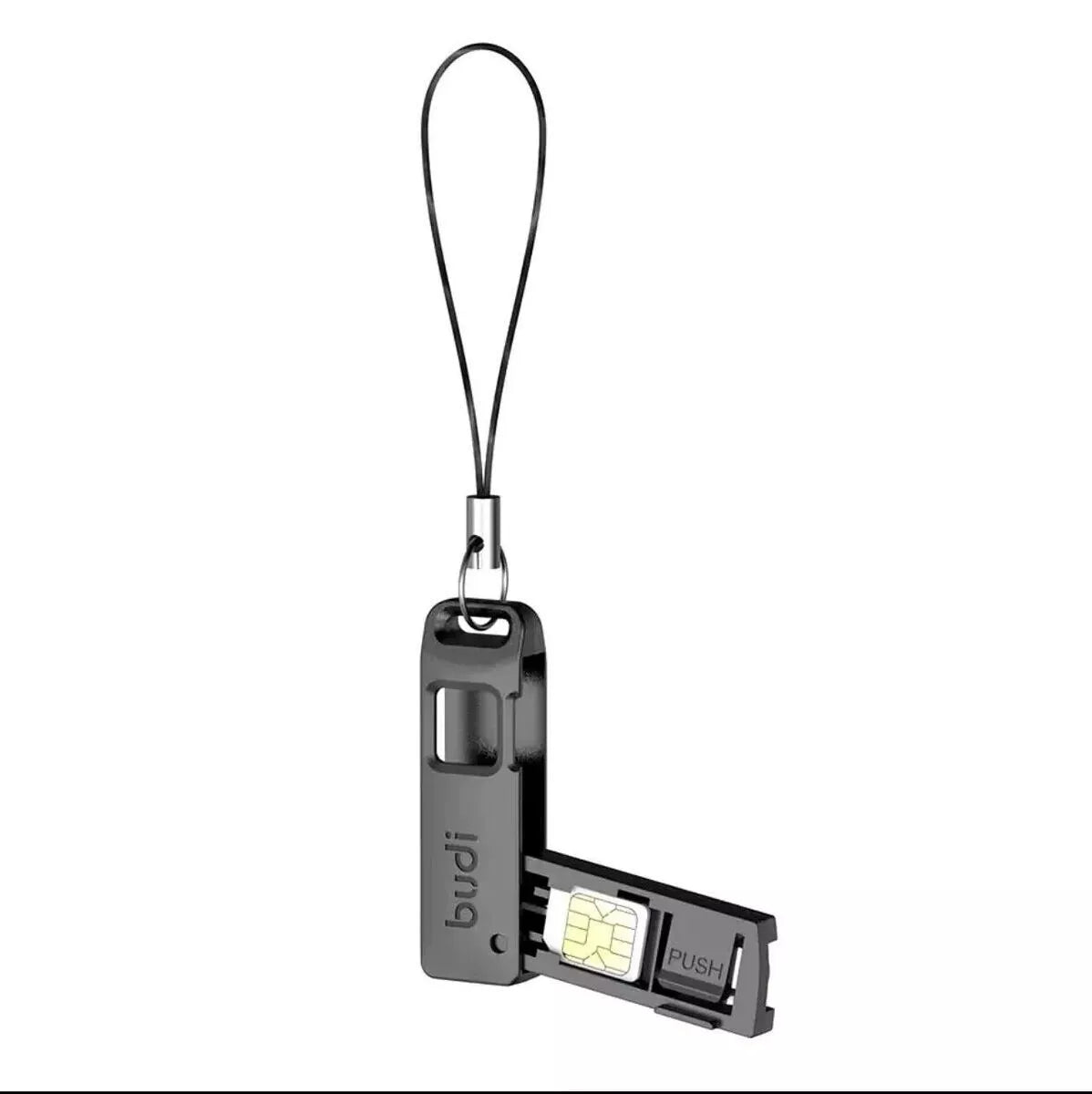 SIM Card Storage Case with Ejector Needle –Compact & Portable Anti-Lost Sim Card