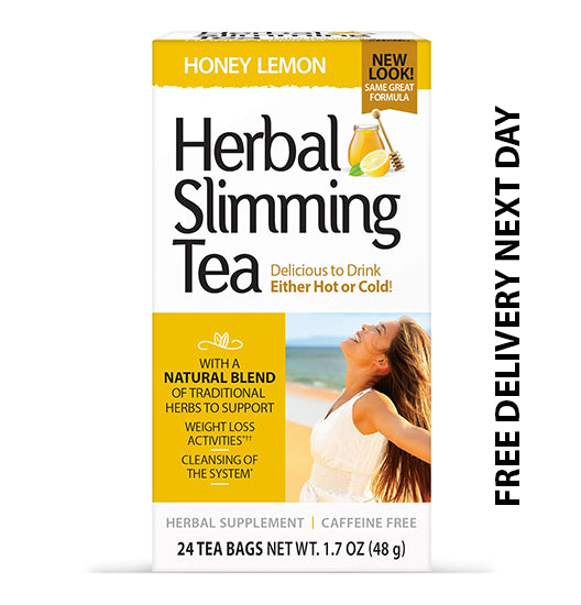 Honey Lemon Slimming Tea 21st Century 24 count 100% natural blend of traditional