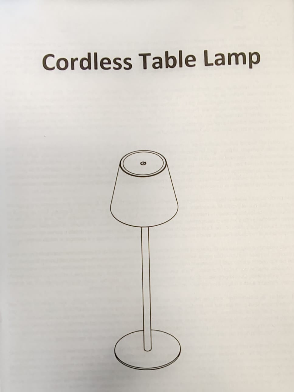 2 Pack Cordless Table Lamp,Portable LED Desk Lamp, Rechargable.
