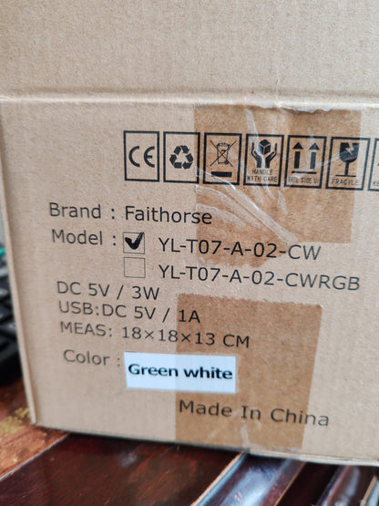 1 Cordless Table Lamp,Portable LED Desk Lamp, Rechargable.