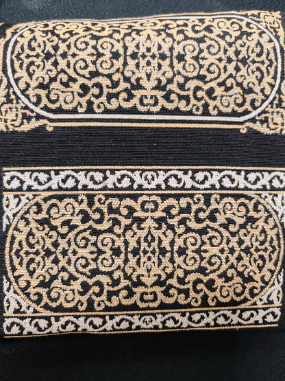 Muslim Prayer Rug with Prayer Beads, Travel Prayer Mat, Islamic Gift Set
