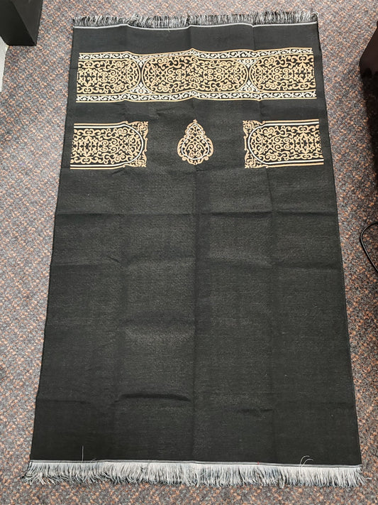 Muslim Prayer Rug with Prayer Beads, Travel Prayer Mat, Islamic Gift Set