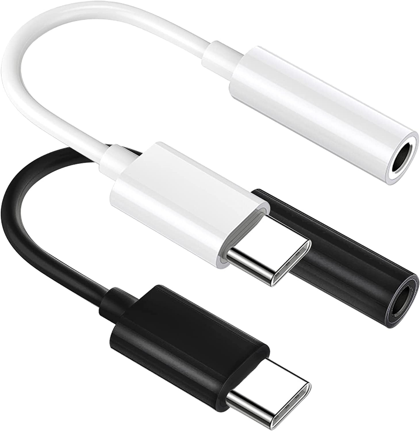 USB C Type C to 3.5mm Headphone Earphone Jack Adapter Audio Adaptor For Samsung Galaxy ,Ultra Note,Huawei, Google Pixel