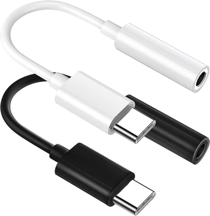USB C Type C to 3.5mm Headphone Earphone Jack Adapter Audio Adaptor For Samsung Galaxy ,Ultra Note,Huawei, Google Pixel