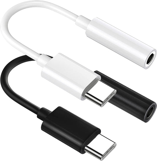 USB C Type C to 3.5mm Headphone Earphone Jack Adapter Audio Adaptor For Samsung Galaxy ,Ultra Note,Huawei, Google Pixel