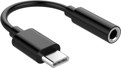 USB C Type C to 3.5mm Headphone Earphone Jack Adapter Audio Adaptor For Samsung Galaxy ,Ultra Note,Huawei, Google Pixel