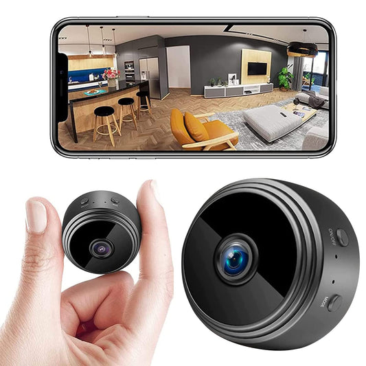 WiFi Camera 1080P HD Nanny Camera with Night Vision Motion Detection, Hidden Spy Home Security Nanny Cam Perfect Video for Indoor and Outdoor