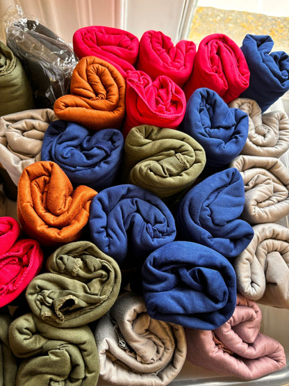 Jarcy Cotton Hijab Beautiful With Multi Colour , New Design Style 1 Piece
