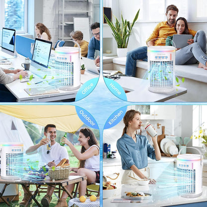 Portable Air Conditioner, 5 in 1 Air Cooler Mini Air Conditioner Fan