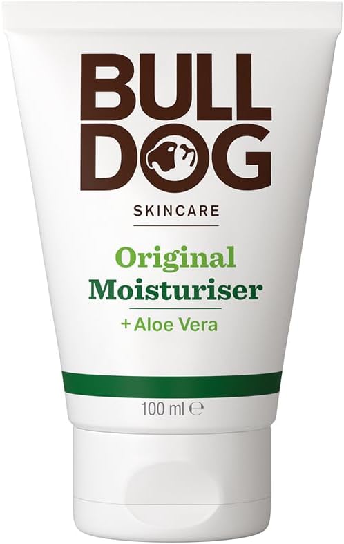 Men Original Moisturiser Face Cream BULLDOG Skincare for Normal Dry Skin 100