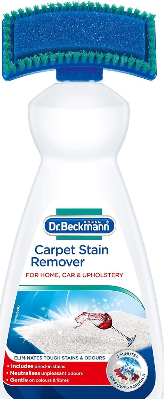 Dr. Beckmann Carpet Stain Remover Removes New and Driedin Stains
