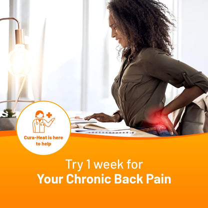 Pain relief Cure-Heat Back and Shoulder Pain heat patche 7 patches up to 24h