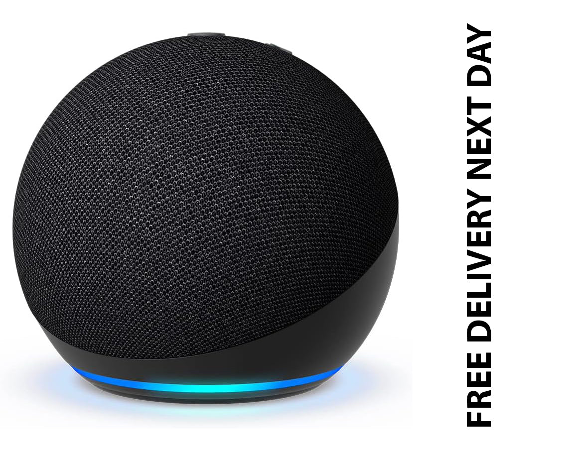 AMAZON Echo Dot (5th Gen) Smart Speaker with Alexa - Charcoal – Virtual