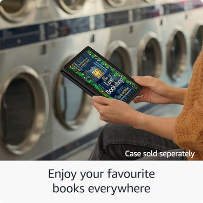 Amazon Fire HD 8 tablet (newest gen), 8" HD Display, 3 GB memory, 32 GB, designed for portable entertainment, Black.