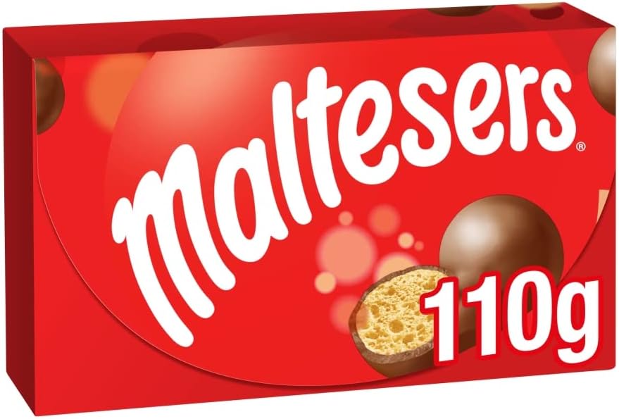 Maltesers Milk Chocolate & Honeycomb Gift Box of Chocolates, 110g