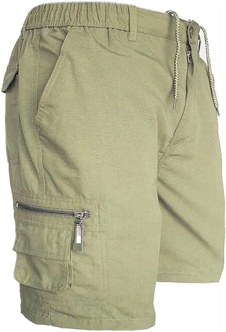 Smart Wear Clothing Mens Cargo Summer Shorts Cotton Plain Combat Pants Sizes M L XL XXL New